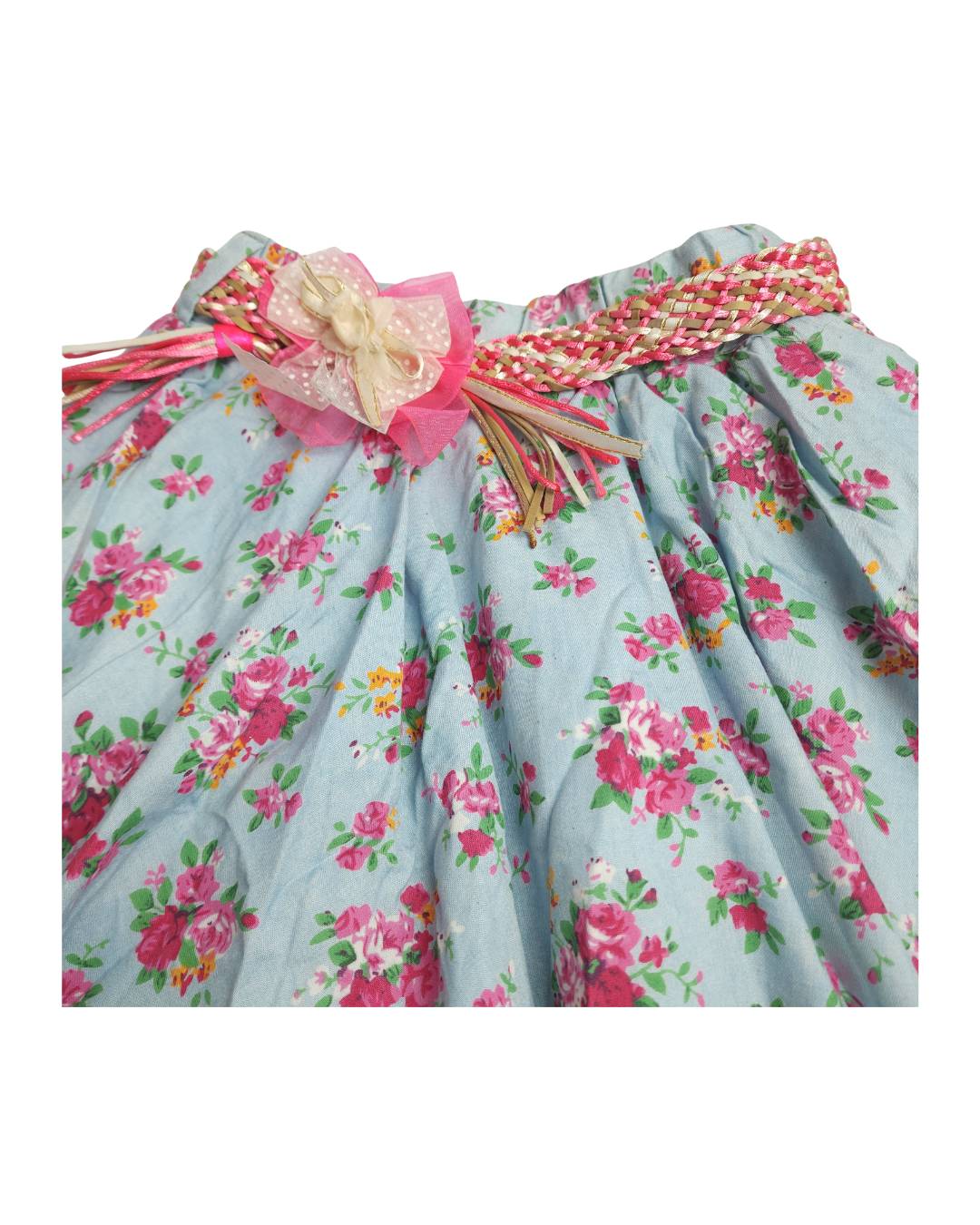 Falda niña floral