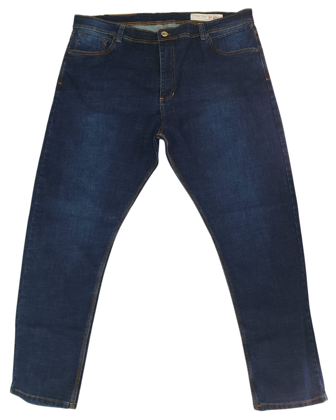 Jean hombre azul medio frontal