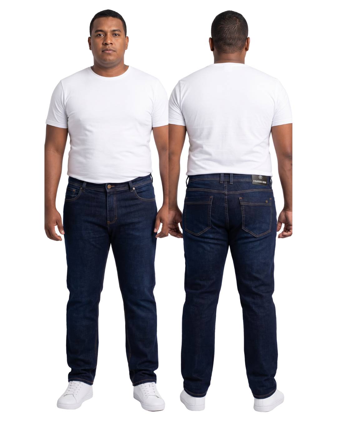 Jean hombre azul oscuro slim modelo