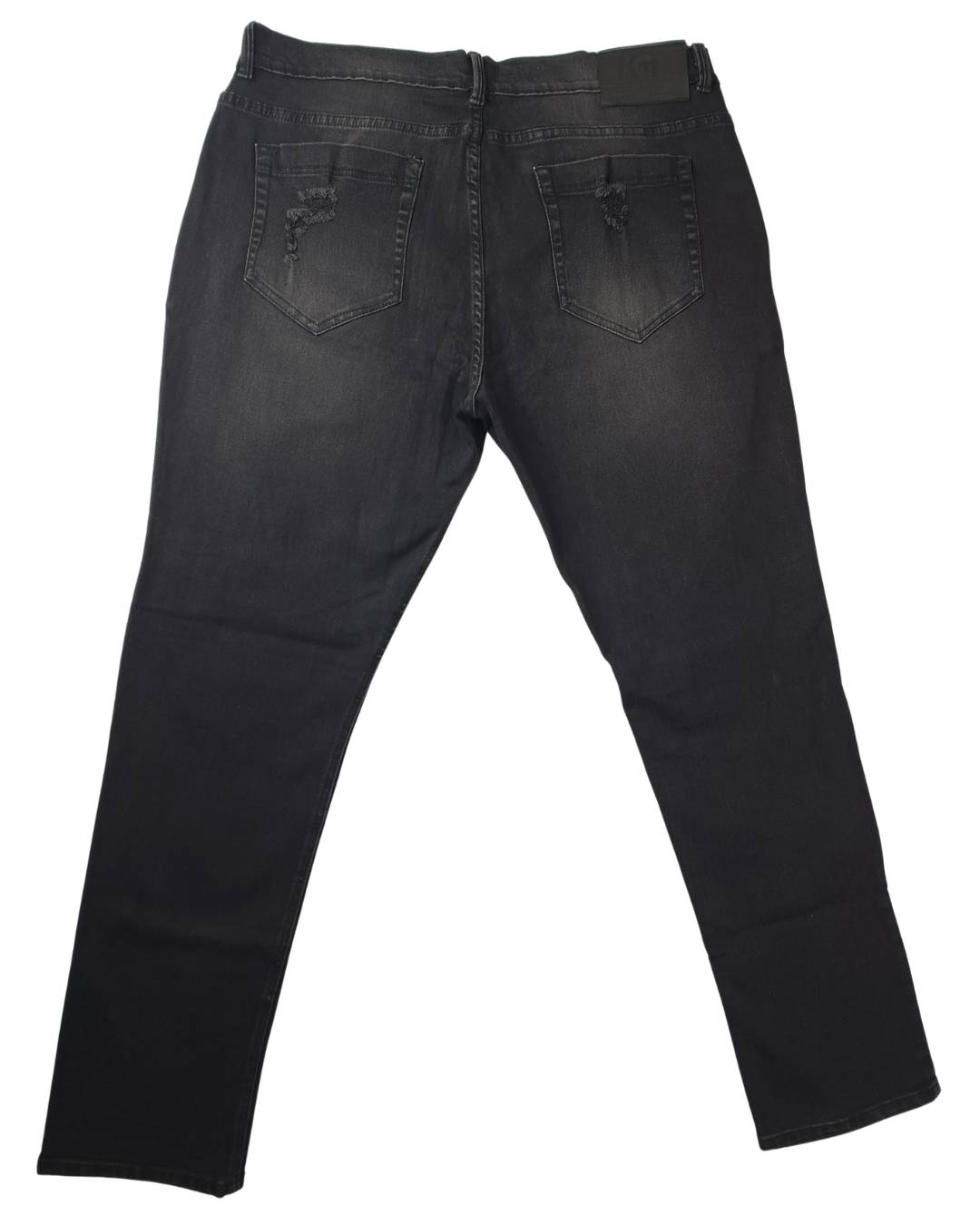 Jean hombre gris carbón trasero