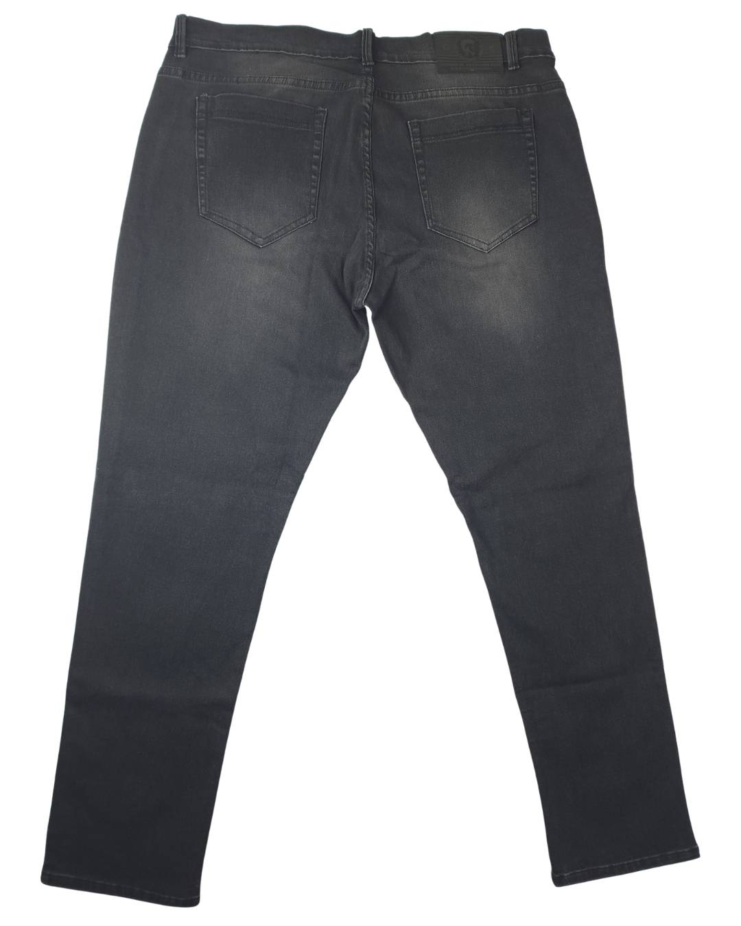Jean hombre gris carbón trasero