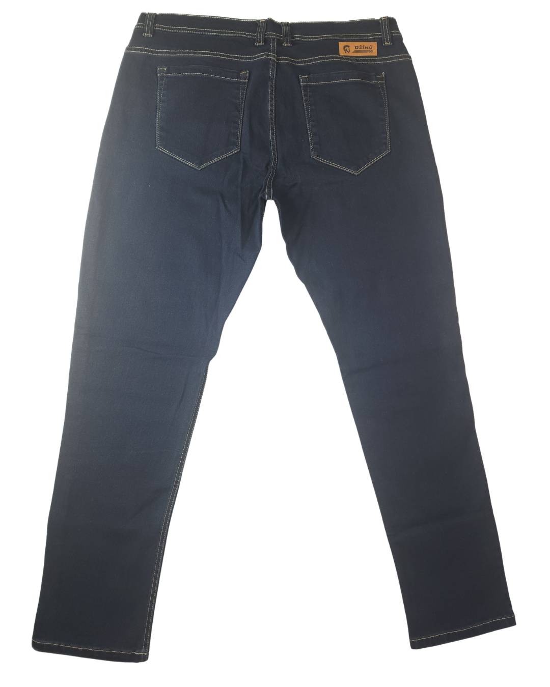 Jean hombre azul oscuro vista trasera