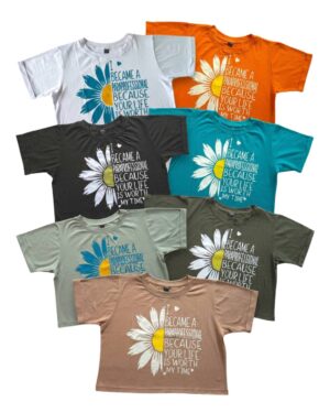 Camiseta mujer colores disponibles