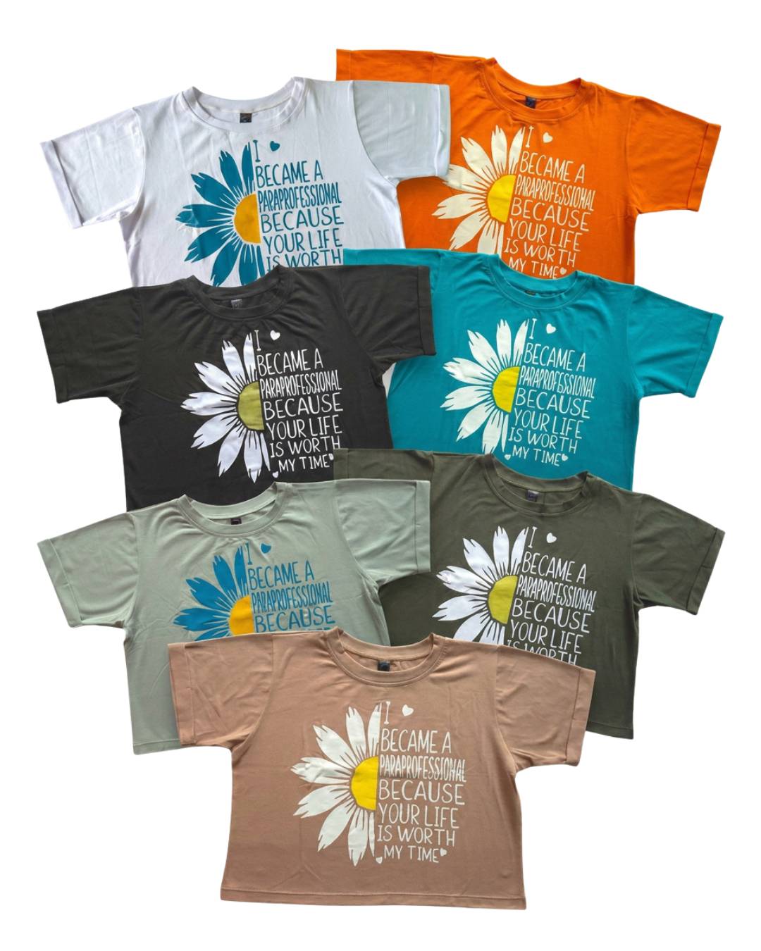 Camiseta mujer colores disponibles