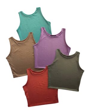 Crop top mujer colores disponibles
